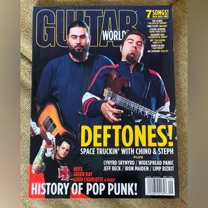 Guitar World Magazine September 2003 Deftones History Of Pop Punk NOFX Green Day